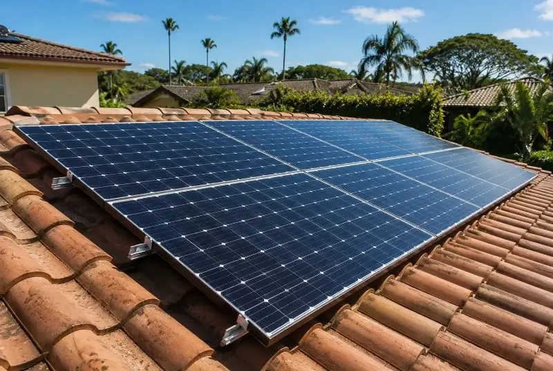 Installation de panneaux solaires à Souilhanels