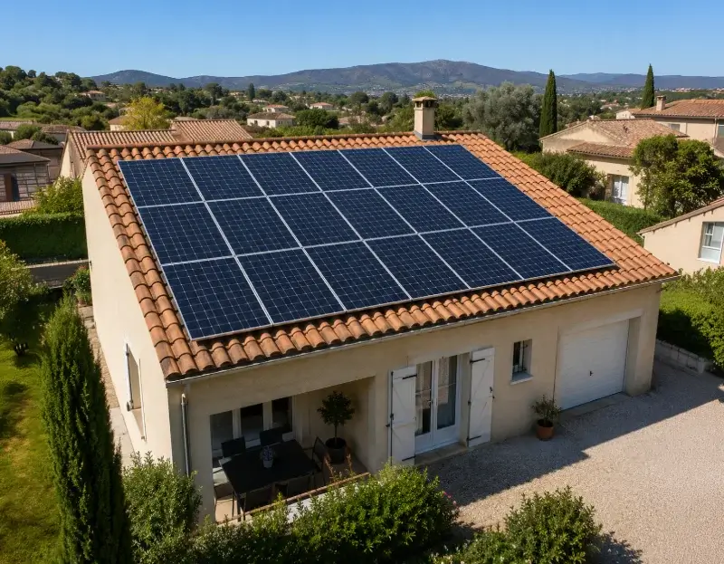 Prime à l'autoconsommation panneaux solaires Souilhanels — aide financière de l'État